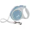 FLEXI Vodítko Comfort PLUS S svetlo modré / Samonavíjacie / opasok / 5 m / pre psov do 15 kg