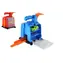 TEDDIES Garáž s vystreľovacím mechanizmom / 2 autíčka v balení / 16x19x15 cm / od 3 rokov