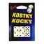 Rappa Hracie kocky v krabičke / Hracie kocky / 6 ks / béžová