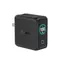 BMX GaNsta 100W čierna / Cestovná nabíjačka / GaN / LCD displej / 3x USB-C / 1x USB-A / PD 100W