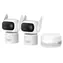 Anker Eufy C31 biela / HomeBase Mini + 2x IP kamera / 1080p / 360° pán / tilt / nočné videnie / microSD / Wi-Fi