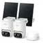 Anker Eufy C37 biela / Vonkajšia IP kamera so solárnym nabíjaním / 2x kamera + jednotka HomeBase Mini / 2K