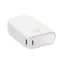 SBS NanoTube biela / Powerbanka / 10 000 mAh / 10 W / 2x USB-C/USB-A / Intelligent Charge