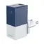LDNIO PA307 biela/modrá / Cestovná nabíjačka s power bankou / 2600 mAh