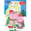 JIRI MODELS Adventný kalendár so samolepkami Prasiatko Peppa / 24 okienok