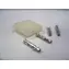Primecooler PC-C4 biela / Konektor Molex / 4-pin samica / 10 ks