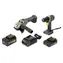 GRUNDER CD-B0A18+AGB0218 / Sada aku náradia / 18V / Brushless / 2Ah, 4Ah