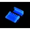 Primecooler PC-MTSATA4P modrá / UV konektor / SATA 4pin samičie