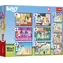 Trefl Puzzle Bluey: Príbeh Blueyho Mega PACK 10v1 / 4x20+3x35+3x48 dielikov
