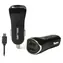 Beline Autonabíjačka 2xUSB čierna / Autonabíjačka / 2,1 A / microUSB kábel 100 cm