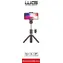WG 6 čierna / Selfie tyč - tripod / teleskopická / Bluetooth / 18-70 cm / dosah 10 m