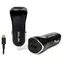 Beline autonabíjačka s káblom Lightning čierna / Autonabíjačka / USB + Lightning / 1A / iPhone 5/6/7/8/X