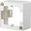 METZ CONNECT Rámček na omietku 85x85 čisto biela / Rámček / Pro Cat.6A