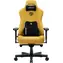 Anda Seat Kaiser 3E XL jasne žltá / Herná stolička / Látkový poťah