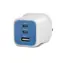 Targus HyperJuice Flex 65W modrá / Nabíjačka do siete / GaN / 2x USB-C