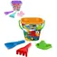 Wader Baby set na piesok / Súprava na piesok / vedro, lopatka, hrable, doplnok / plast / 12m +