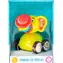 BAM BAM Hrkálka Baby Slon na kolieskach / 11 cm / plast / od 6 mesiacov