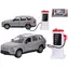 KIDS GLOBE Auto Volvo EX90 sivé / s dobíjacou stanicou / na spätný chod / svetlo a zvuk / 13,5 cm