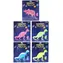 WIKY Samolepky Dinosaury svietiace v tme / Samolepky na stenu / 2 ks / Fosforeskujúce
