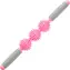 Merco Roller Stick Triple ružová / Masážna tyč / 40 cm / plast