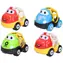 WIKY Hrkálka auto / Hračka pre najmenších / 4 farby / 9,5 x 7,5 x 8 cm / plast / 6m+