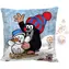 MORAVSKÁ ÚSTREDŇA Vankúš Krtko zima / 30 x 30 cm / textil / Predškoláci
