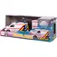 KIDS GLOBE Traffic VW Transporter ambulancia s prívesom / Auto s prívesom / 27,5 cm / Kov, plast / od 3 rokov