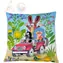 MORAVSKÁ ÚSTREDŇA Vankúš Krtko Jeep / 30 x 30 cm / mikrovelúr / od 3 rokov