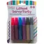 SPARKYS CreaFun Farby na textil s trblietkami / Výtvarná sada / 6x 42 ml / od 3 rokov