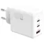 TB Touch 65W GaN biela / Napájací adaptér / 2x USB-C + USB-A / 65 W / GaN