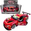 SPARKYS Kovový model auta BMW M6 GT3 červená / 1:24 / Svetelné a zvukové efekty / Otváracie dvere