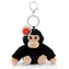 KEEL TOYS Prívesok na tašku Keeleco Šimpanz / 12 cm / Plyš