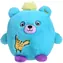SPARKYS Plyšový medveď Modráčik modrý 25 cm / od narodenia