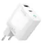 Fonex Cestovný adaptér 65W biela / Napájací adaptér / USB-C + USB-A / PD
