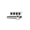 ABUS TVVR33803 / Kamerový set / NVR / 4X analógová mini-tube kamera