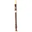 AULOS Sopránová zobcová flauta 503B Symphony / 3dielna / Anglický prstoklad / Plastová / Tmavo hnedá / 33,2 cm