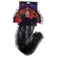 SPARKYS Čelenka so závojom Halloween lebka a ruža / Karnevalový doplnok / Textil