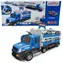 SPARKYS Policajný truck 2v1 / Svetlo, zvuk / 6 autíčok 1:64 / od 3 rokov