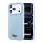 Lacoste Iconic Petit Pique Metal Logo modrá / Kryt pre iPhone 18 Pre Max / MagSafe / PVC