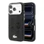 Lacoste PVC Semi Wrap Blend Embossed hnedá / Zadný kryt / iPhone 18 Pro Max / MagSafe