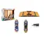 TEDDIES Prstový skateboard skrutkovací s rampou / Plast / 10 cm / 2 ks / od 3 rokov