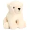 KEEL TOYS Keeleco Plyšový medveď ľadový 25 cm / Plyš