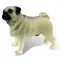 BULLYLAND Figúrka Mopslík Percy 65425 / Plast / 6,2 cm