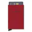 VICTORINOX Altius Secrid Essential Card Wallet červená / Peňaženka na karty / hliník / 6 kariet