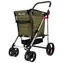 Rolser Basket Polar 4Big khaki / Nákupný vozík / Skladacia / S brzdou / Objem 58 l / Nosnosť 50 kg