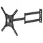 Fiber Mount Fugero / Držiak pre TV / 23-65" / nosnosť 35 kg / VESA 75x75-400x400 / naklápací, otočný