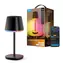 Govee Table Lamp Classic S čierna / Stolová lampa / RGBICWW / Matter / WiFi + Bluetooth / 500 lm