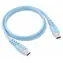 Powerton Energy PASTEL EDITION modrá / Kábel / USB-C - USB-C / 60 W / PD / 1 m / silikónový