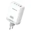 Powerton Energy QUANTIX / Sieťový adaptér GaN / 100W / 3x USB-C, 1x USB-A / PPS