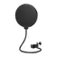 Neewer 40036394EU B-3 čierna / Pop filter na mikrofón / Dvojvrstvová sieťka / Ohybné rameno 300 mm
